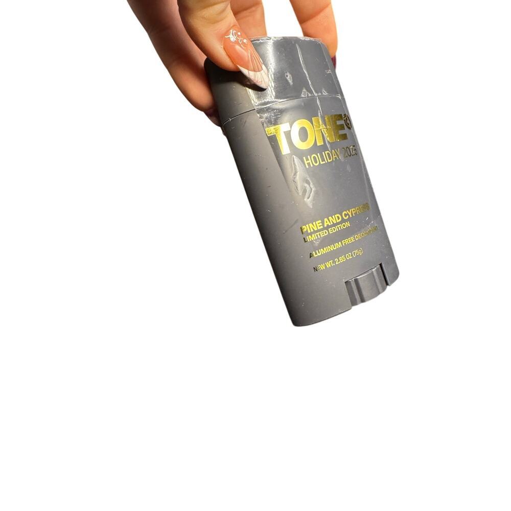 NWT Tone Holiday 2025 Pine & Cypress Limited Edition Aluminum Free Deodorant